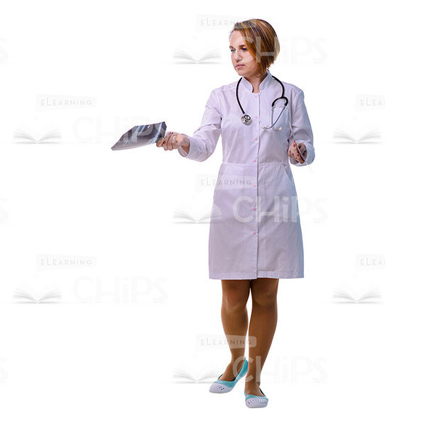 Confident Female Physician Cutout Photo Pack-31766