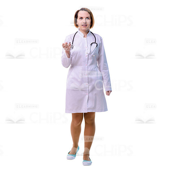 Confident Female Physician Cutout Photo Pack-31770