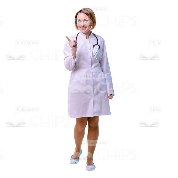 Confident Female Physician Cutout Photo Pack-31773