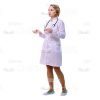 Confident Female Physician Cutout Photo Pack-31778
