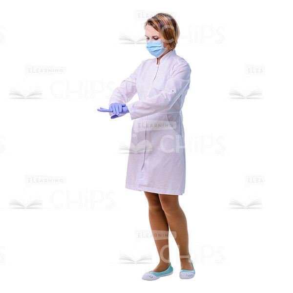 Confident Female Physician Cutout Photo Pack-31782