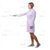 Confident Female Physician Cutout Photo Pack-31790