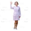 Confident Female Physician Cutout Photo Pack-31791