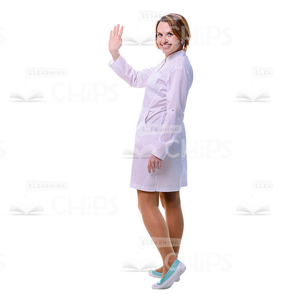 Confident Female Physician Cutout Photo Pack-31794