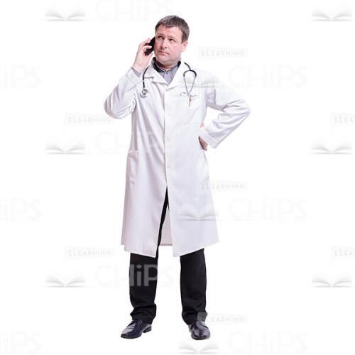 Thinking Doctor With The Handy Cutout Photo-0
