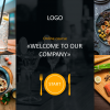 Food Industry Welcome Course Starter Template — Articulate Storyline-42170