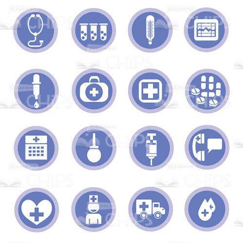 Medical Icons Set Vector Image-0