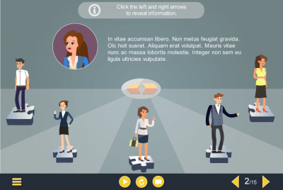 Vector Business People — Storyline Templates for eLearning