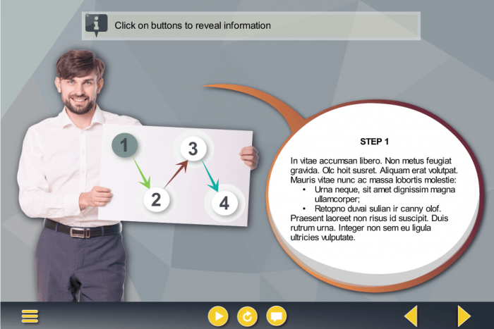 Clickable Buttons — Download Storyline Templates