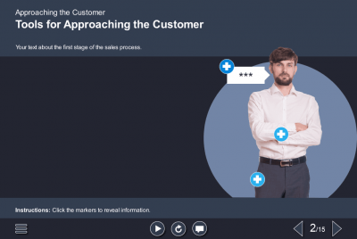 Clickable Markers — Storyline Template for eLearning