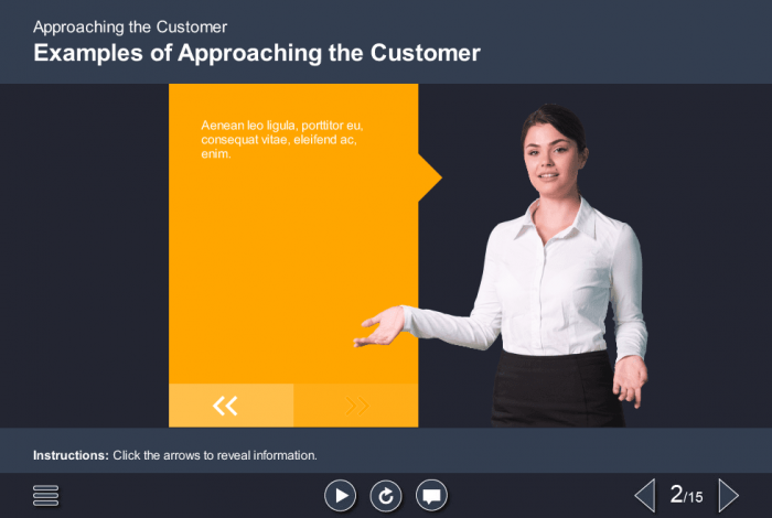 Young Lady Business Mentor — Download Articulate Storyline Templates