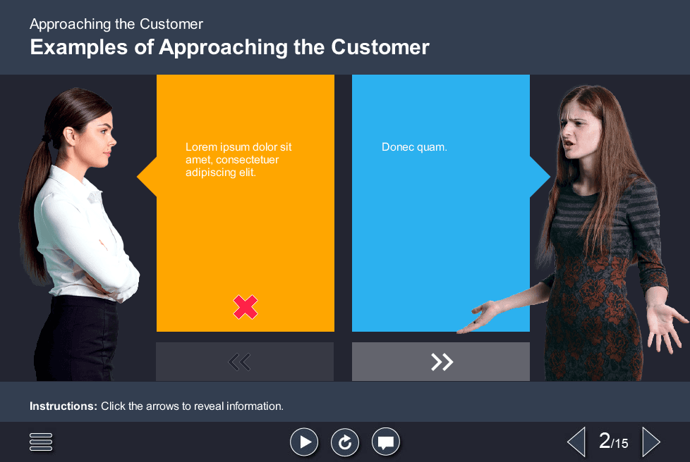 Dialogue with Customer — Storyline Template-0