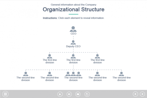Organizational Structure — Captivate Template-0