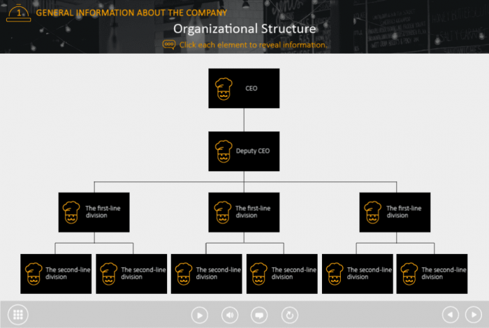 Organizational Structure — Captivate Template-0