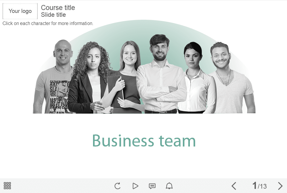 Cut Out People — eLearning Lectora Template Cut Out People — eLearning Lectora Template