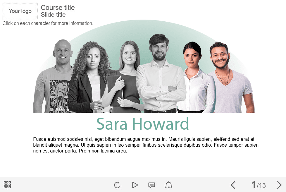 Information About Businessman — Lectora Publisher Template for eLearning Information About Businessman — Lectora Publisher Template for eLearning