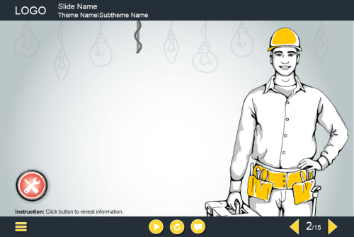 Man Vector Builder — Lectora Templates for eLearning