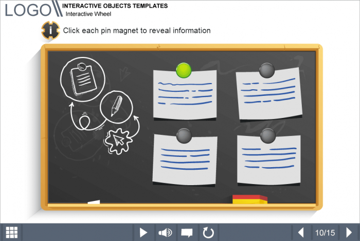 Clickable Items — Lectora Templates for eLearning