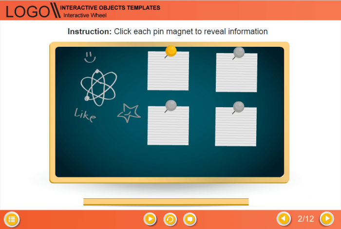 Clickable Items — Lectora Templates for eLearning