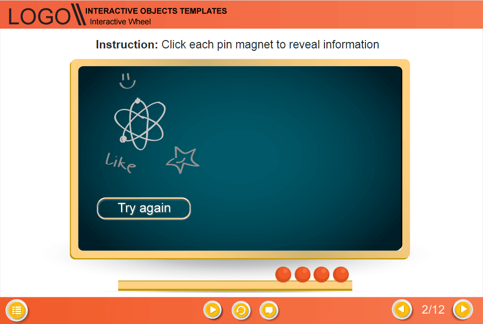 Empty Blackboard — Lectora Publisher e-Learning Templates Empty Blackboard — Lectora Publisher e-Learning Templates