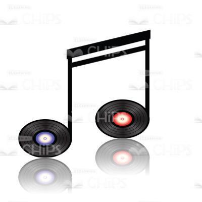 Music Note Vector Image-0