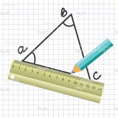 Drawing Triangle Vector Image-0