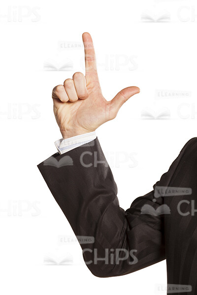 Confident Businessman Gesturing Stock Photo Pack-31811