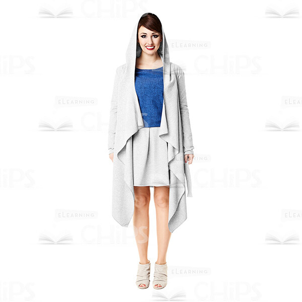 Smiling Young Girl Standing Straight Cutout Photo-0 Smiling Young Girl Standing Straight Cutout Photo-0