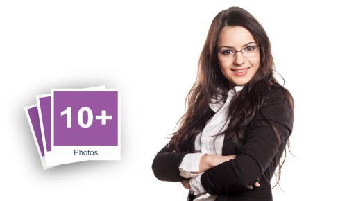 Young Female Office Employee Stock Photo Pack-0