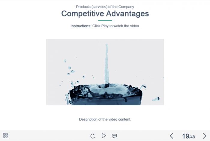 Slide With Video — Download eLearning Templates