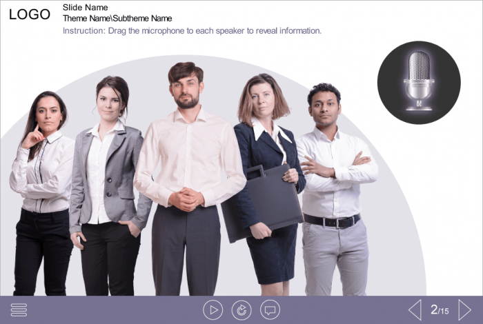 Slide With Handsome Cutout Characters — e-Learning Templates for Articulate Storyline