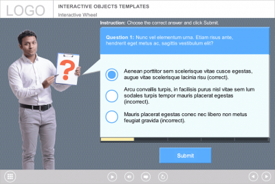 Quizzes — Articulate Storyline e-Learning Templates