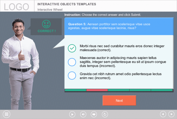 Test Slide — Articulate Storyline e-Learning Templates