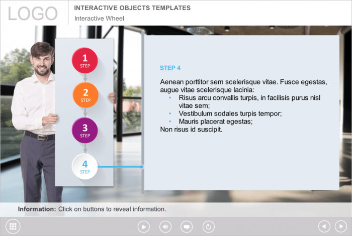Numbered Round Buttons — e-Learning Templates for Articulate Storyline