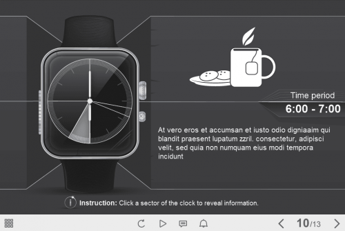 Smart Watch — e-Learning Templates for Lectora Publisher
