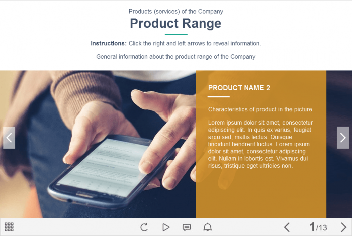 Learning Materials Over Photo Slide — Download Lectora Templates