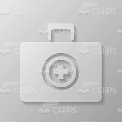 Medical Box Grey Vector Icon-0
