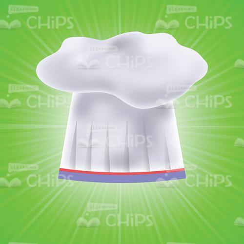 Chef's Hat Vector Image-0