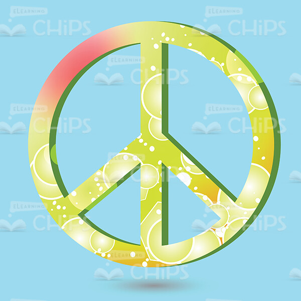 Peace Symbol Vector Image-0