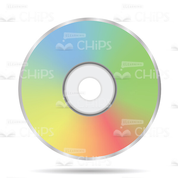 Vector Image of Compact Disk-0