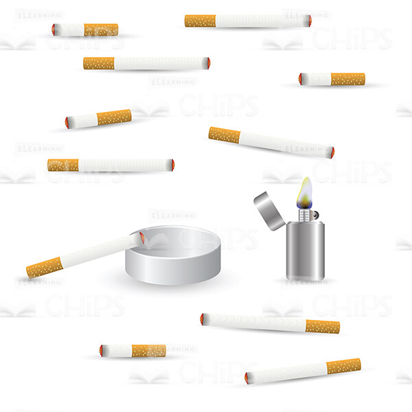 Cigarettes Vector Image-0
