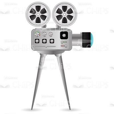 Film Camera Vector Image-0