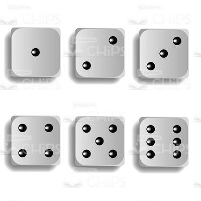 Domino Numbers Vector Image-0