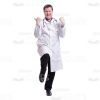 Doctor In The YES Pose Cutout Photo-0