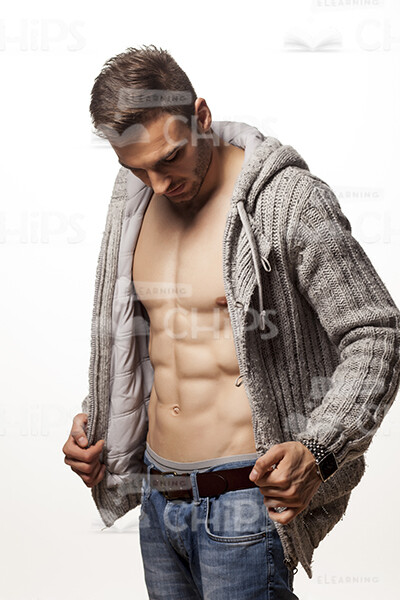 Attractive Young Guy With Athletic Body Stock Photo Pack-32073