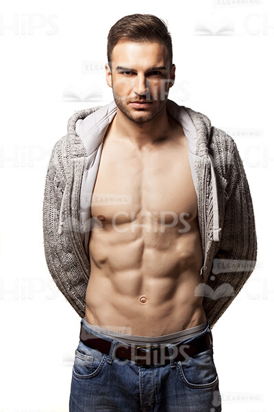 Attractive Young Guy With Athletic Body Stock Photo Pack-32074