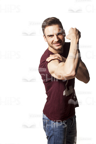 Attractive Young Guy With Athletic Body Stock Photo Pack-32076