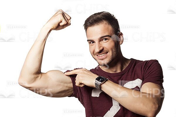 Attractive Young Guy With Athletic Body Stock Photo Pack-32078