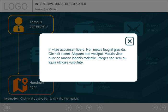 Popup Message — Lectora Templates for eLearning