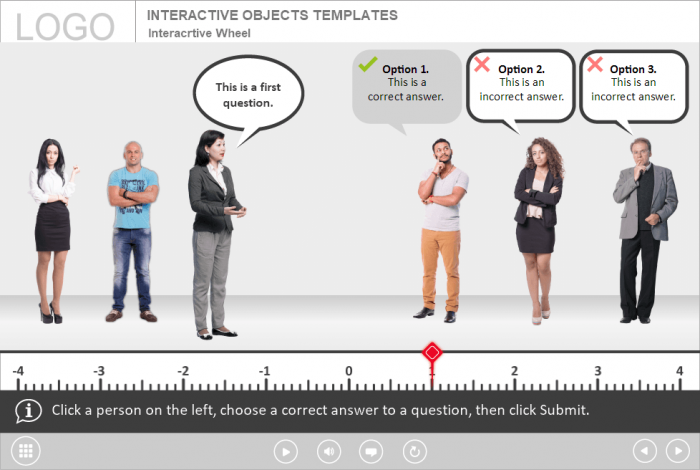 Correct Answer on Quiz — eLearning Lectora Template